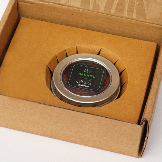 Gift Box Saffron (Zafran) Super Nageen (Herat, Afghanistan) 5g