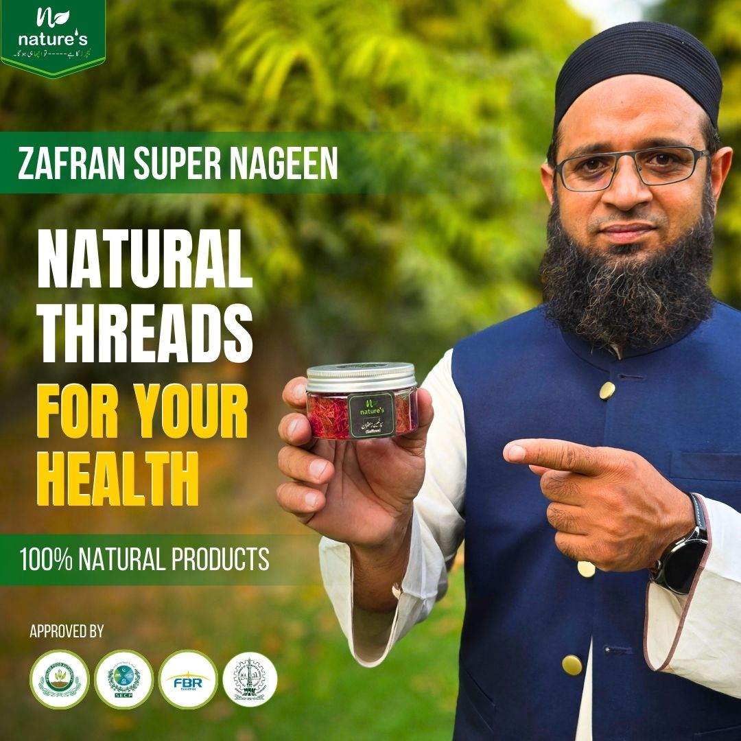 Super Nageen Premium (Zafran) Saffron 2g - Natures.pk