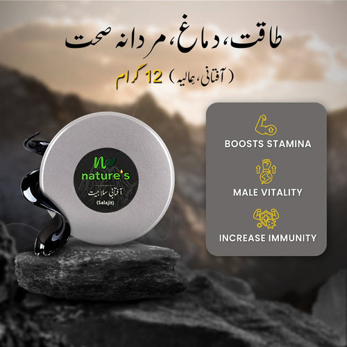 Aftabi Shilajit 12g - Natures.pk