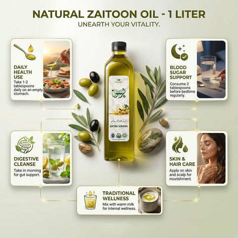 Natural Zaitoon Oil 1 litr