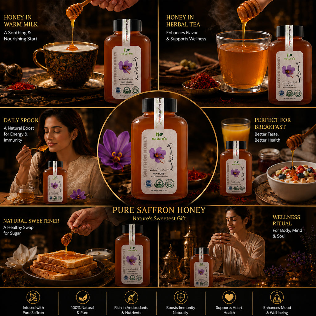 Saffron (Zafran) Honey