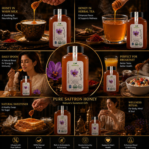 Saffron (Zafran) Honey